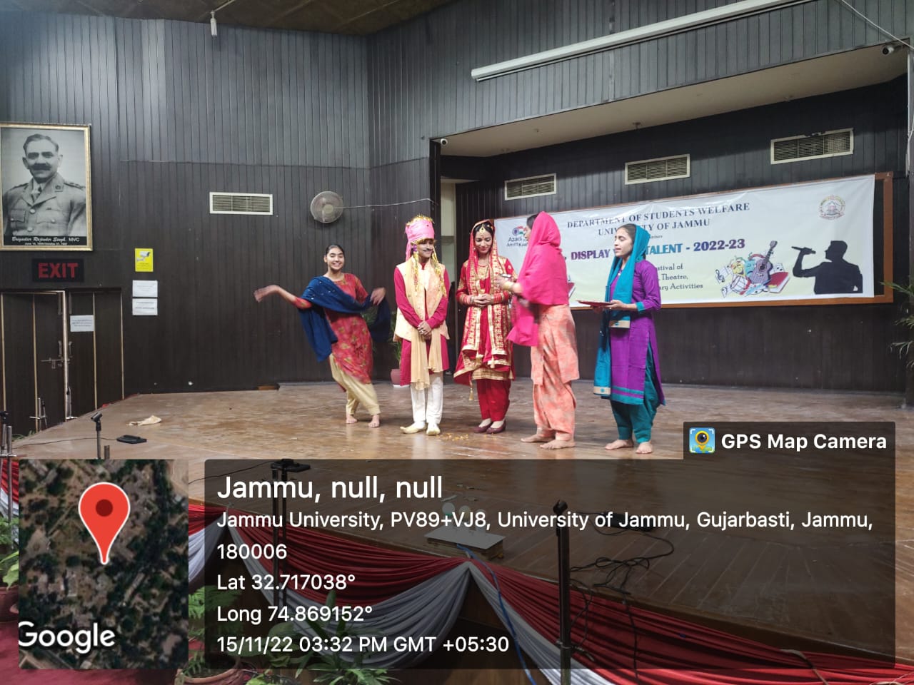 GCW Udhampur participated in events under Display Your Talent-2022-2023 at University of Jammu