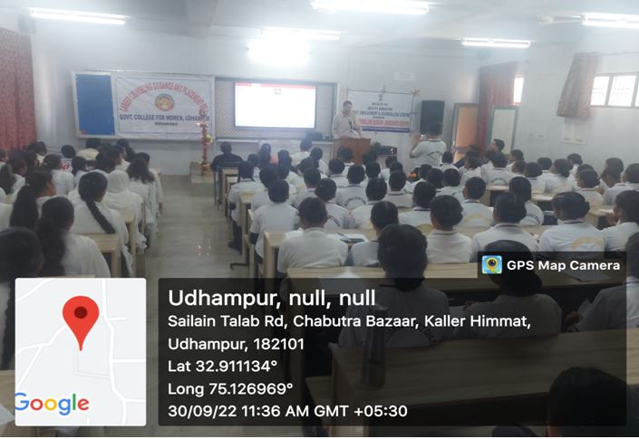 Career Counselling Session and National Career Service (NCS) Portal Registration Camp
