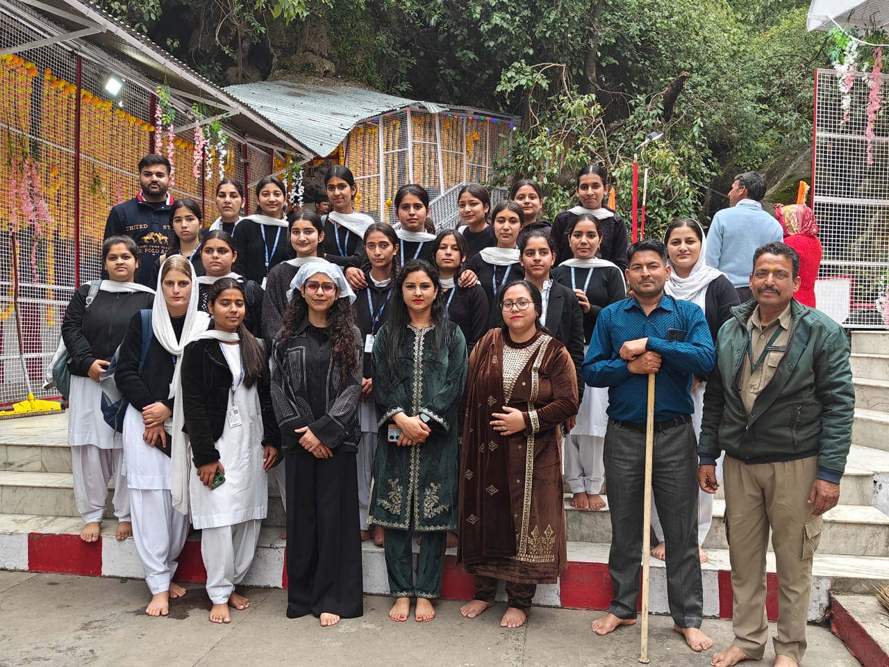 An Enriching educational tour to Baba Dhansar,Reasi was conducted by the Department of Geography.