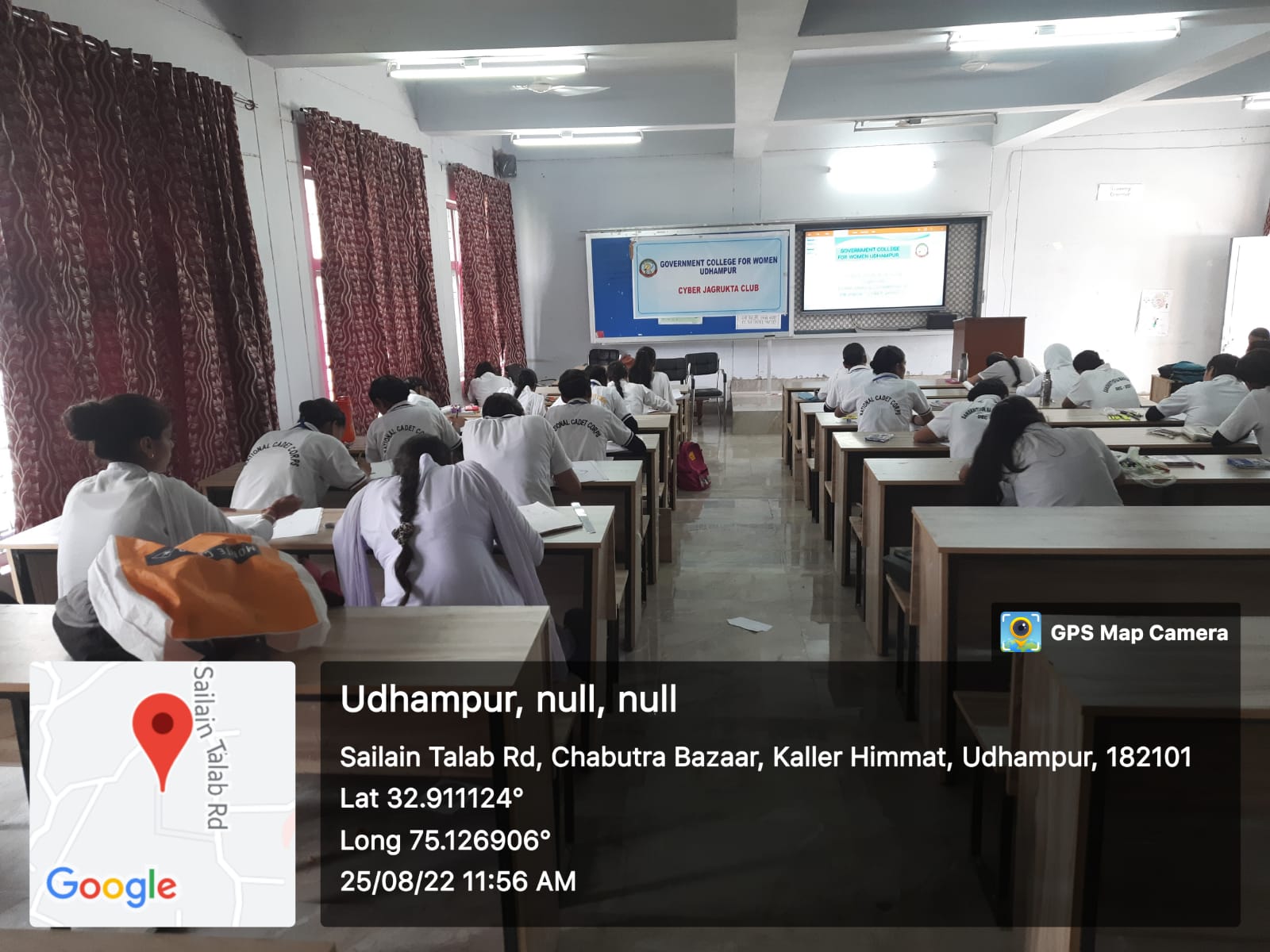 Poster making competition on on the theme Cyber Safety